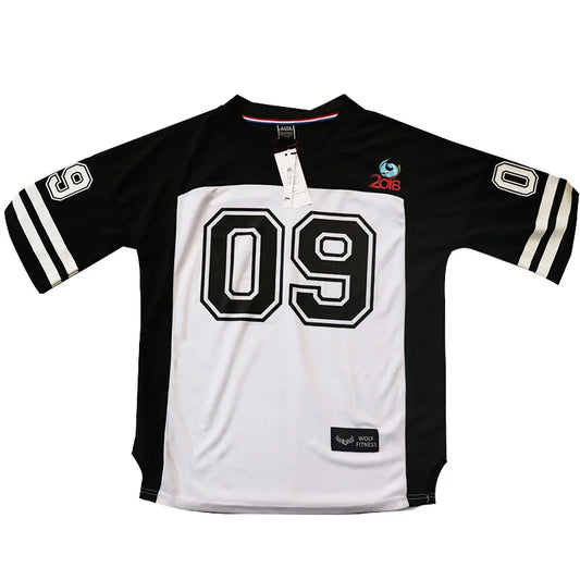 2019 NEW Brand Men Tshirt Quick Dry Breathable T-Shirts Men Soccer Jersey Shirt Sports Loose Bodybuildi T-Shirt Size M-XXL